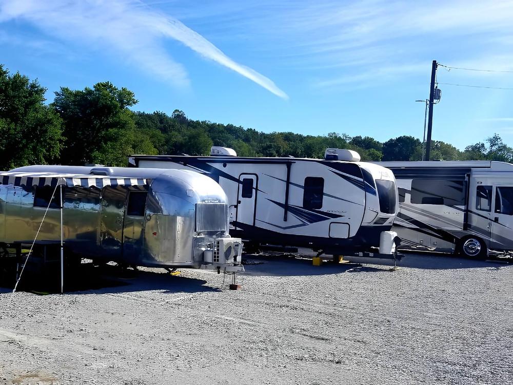 Airstreams at site