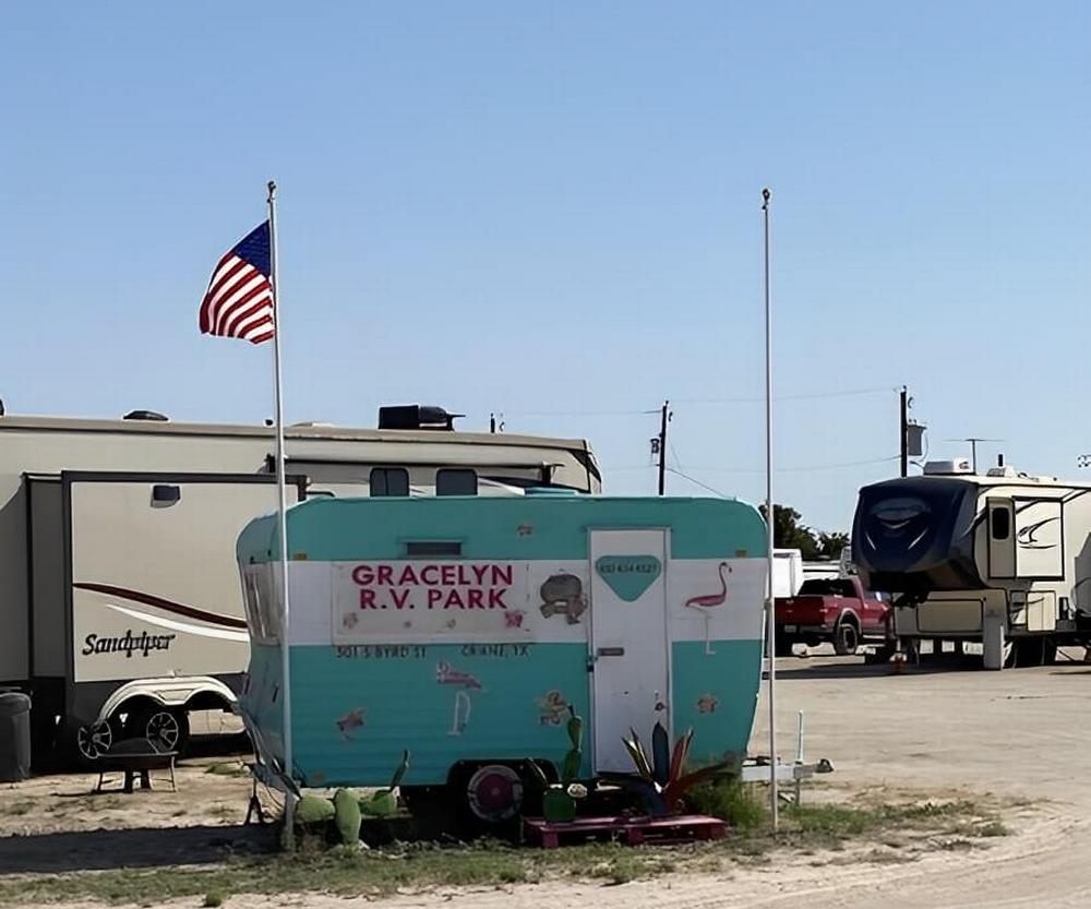 Trailer at Gracelyn RV Park