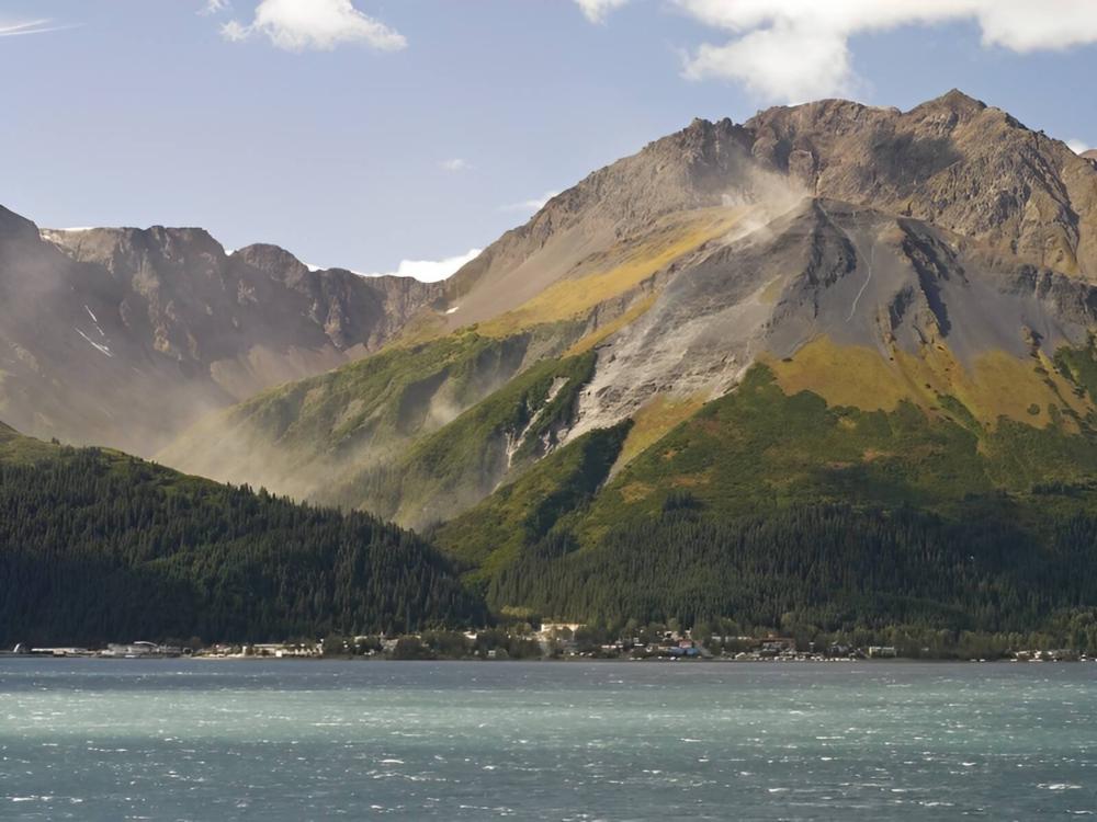 View of the mountains