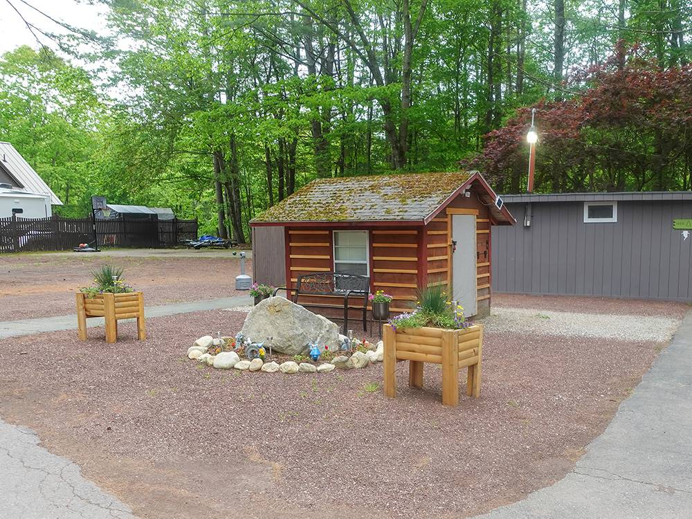 Common area and restroom