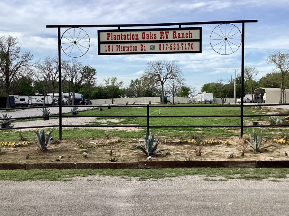 RV park entrance