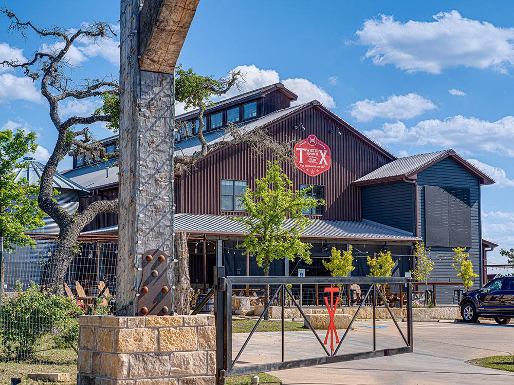 Twisted X Brewery exterior at STARDUST AIRSTREAM RV RESORT AT CEDAR BREAK LODGING