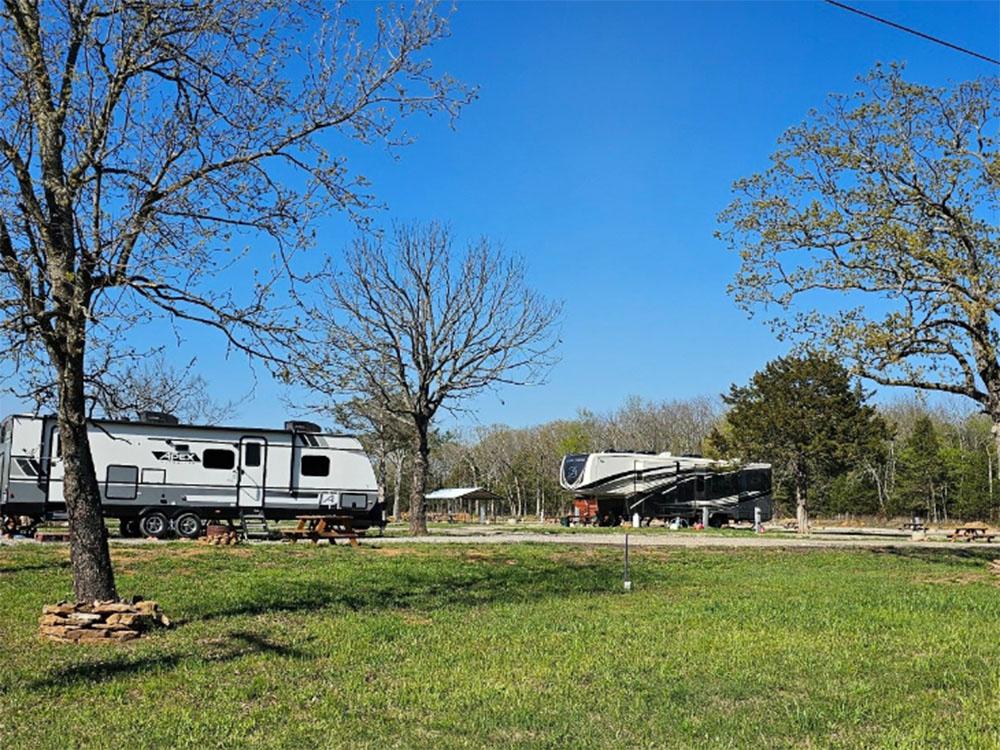 View of Sites at SHOULD BE FISHING CAMPGROUND