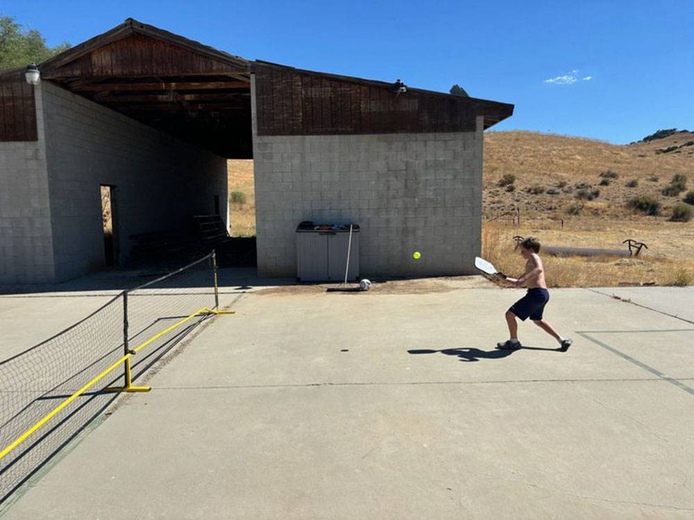 Pickleball court