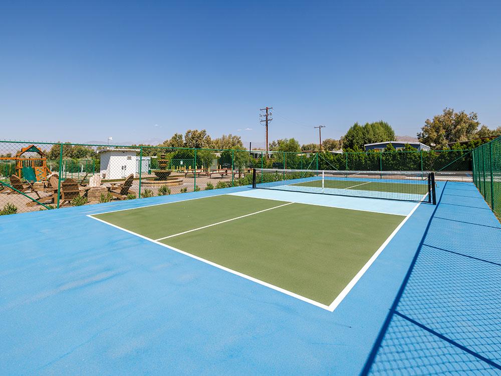 Tennis courts at PARADISE RV PARK