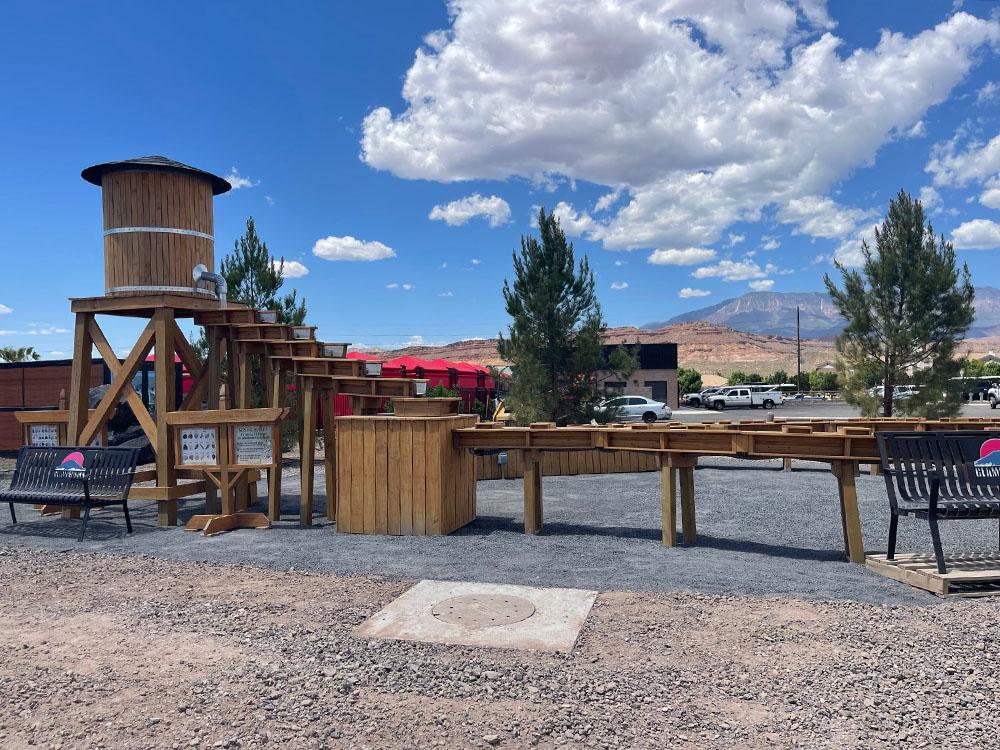 Playground at ZION UTAH JELLYSTONE PARK