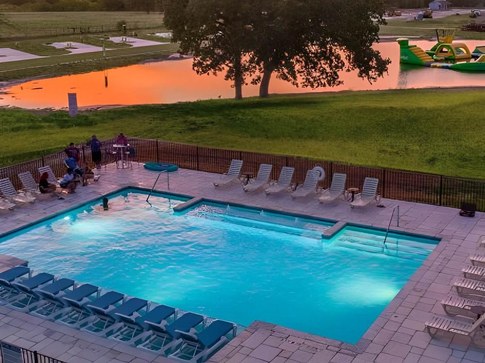 Pool at Great Escapes RV Resort Bryan College Station