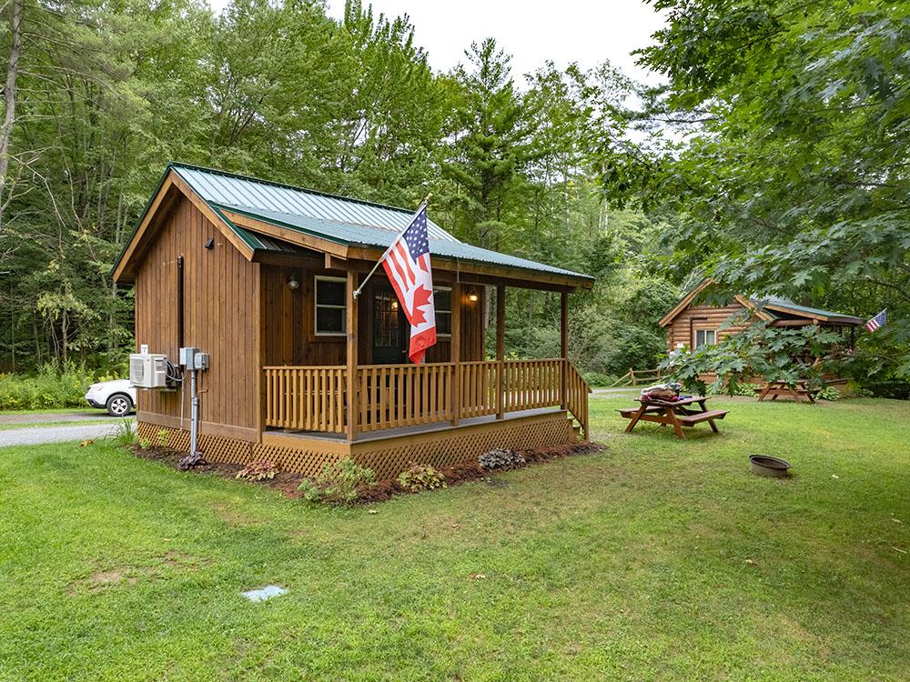 Rental Cabin at RIVER MEADOW CAMPGROUND