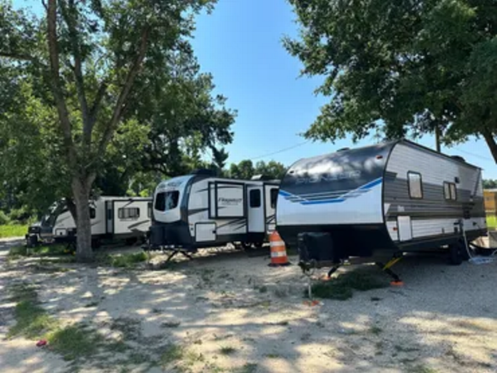 RV site at Plantation RV Trailer Park