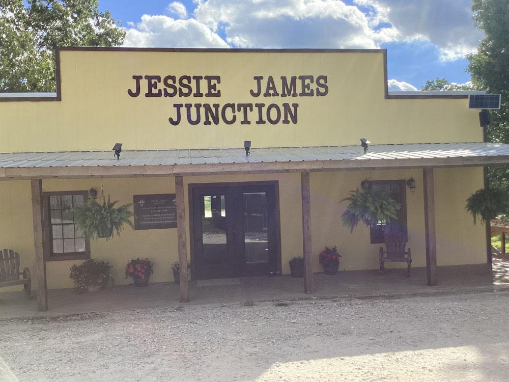 Office building at JESSIE JAMES JUNCTION RV PARK