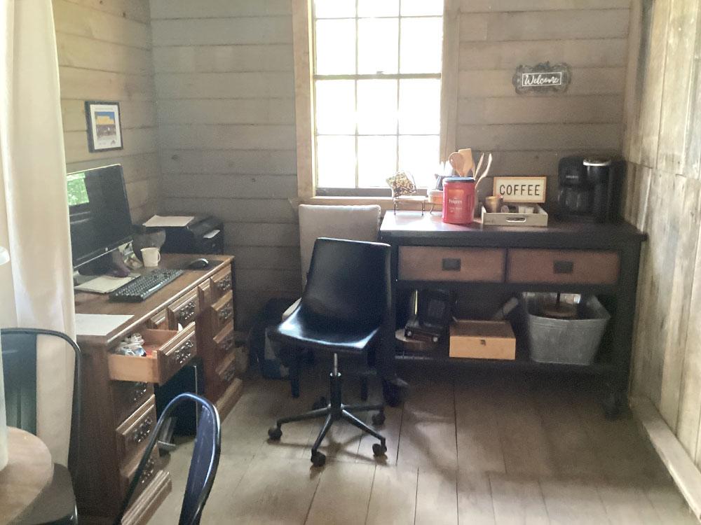 Office area at JESSIE JAMES JUNCTION RV PARK