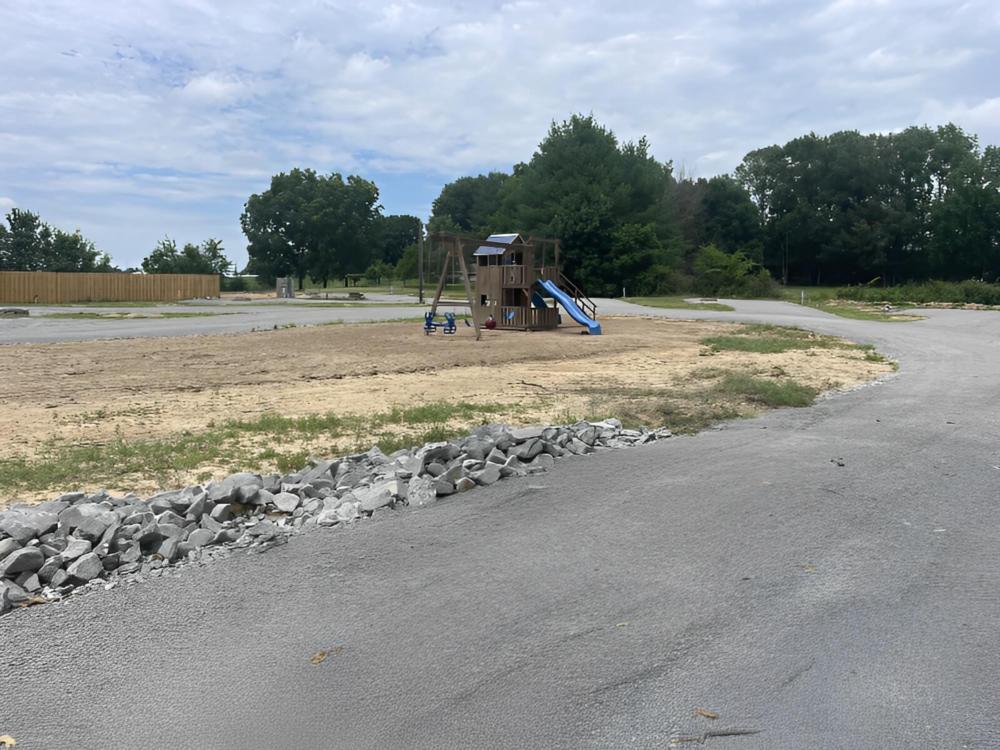 Park area at site The Driftwoods