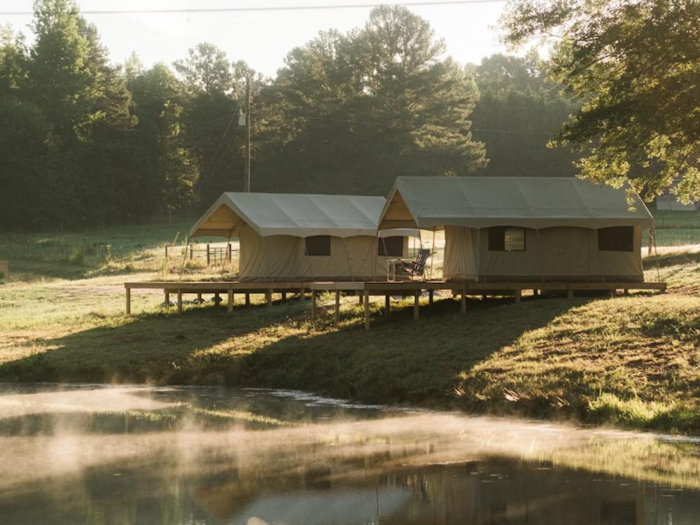 Two waterfront rentals at WyldStay Greenville