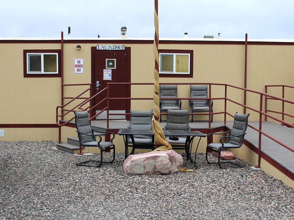 Laundry building at SEDONA VIEW RV RESORT