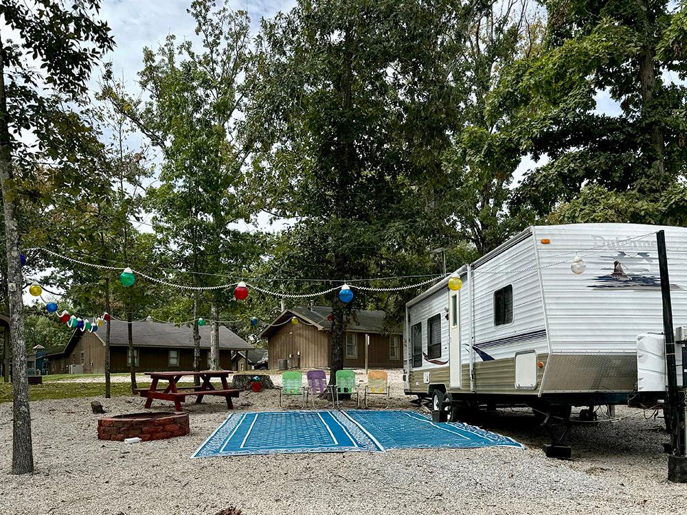 RV site at THE CAMP AT LAKE WAPPAPELLO