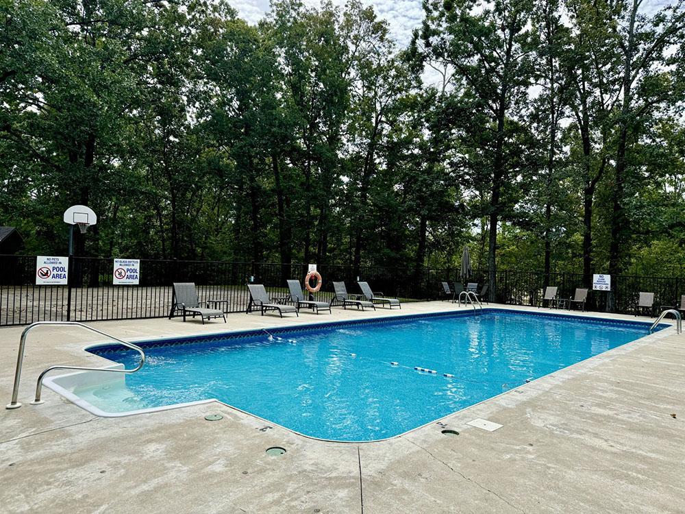 Pool area at THE CAMP AT LAKE WAPPAPELLO