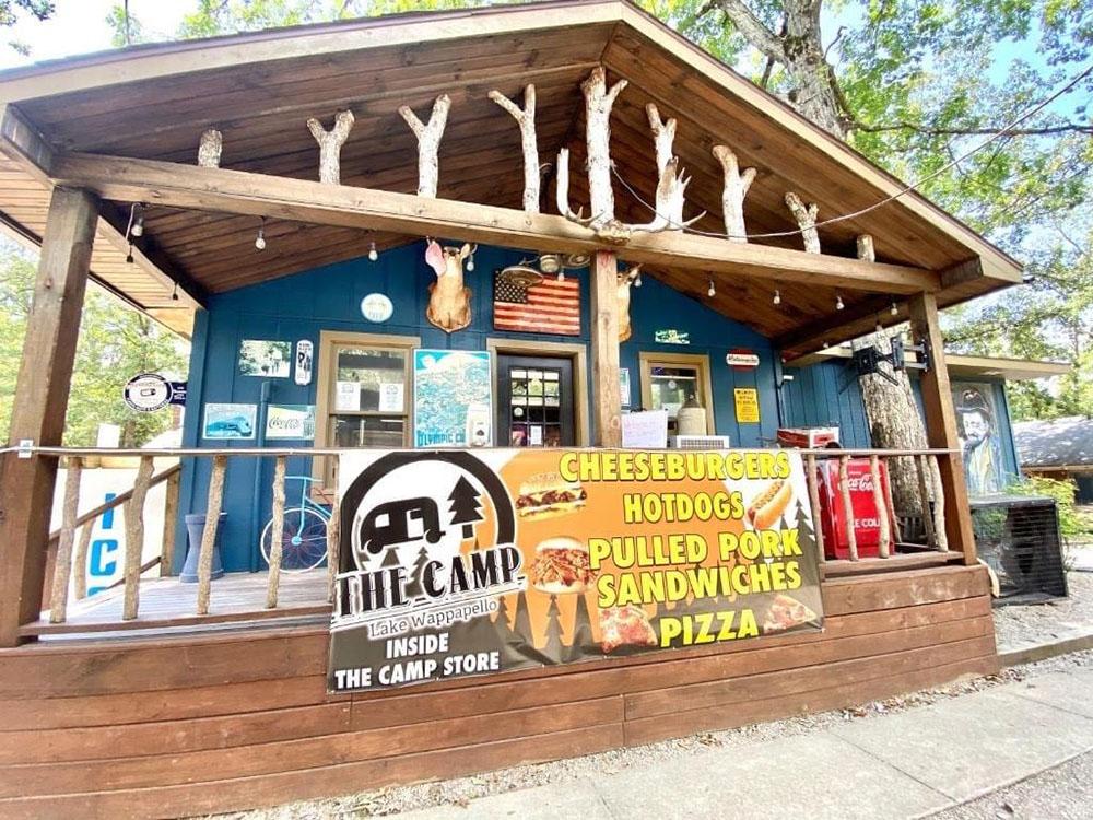 Camp store at THE CAMP AT LAKE WAPPAPELLO