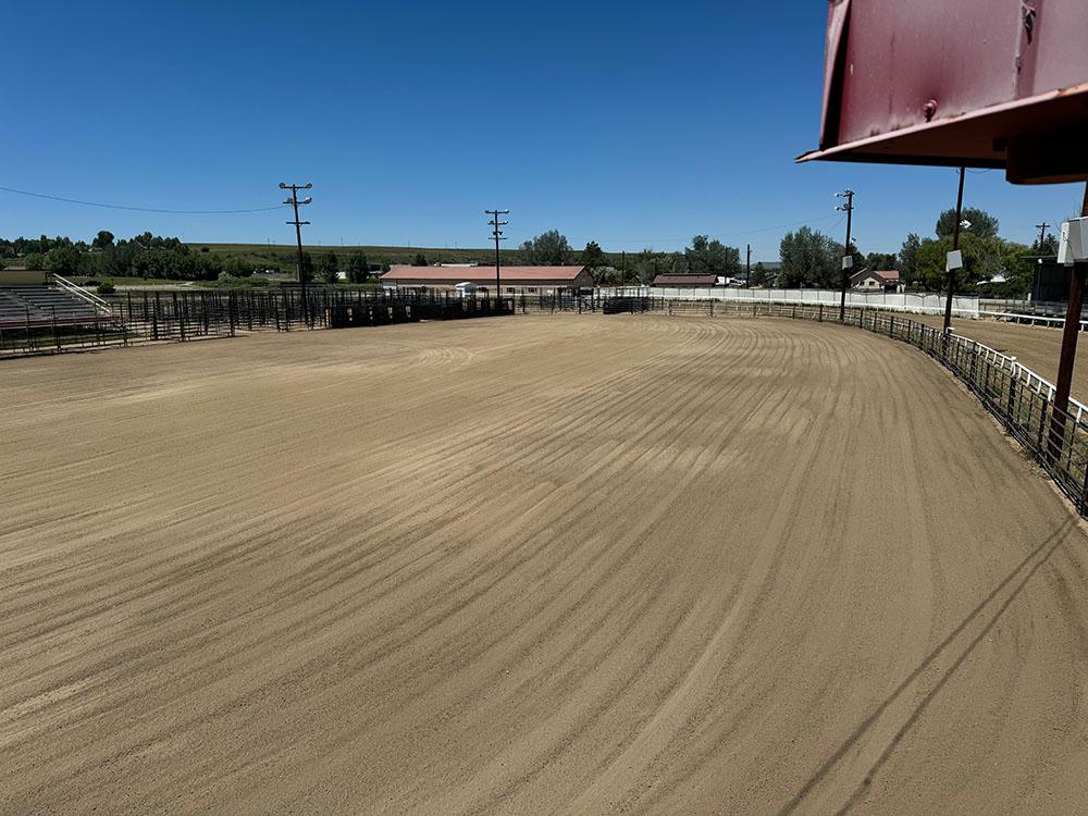 Fairgrounds track at ROUTT COUNTY FAIRGROUNDS