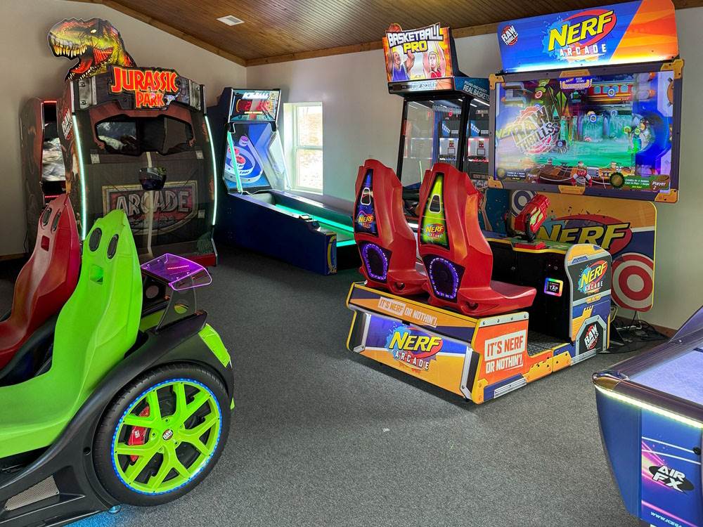 The arcade ]