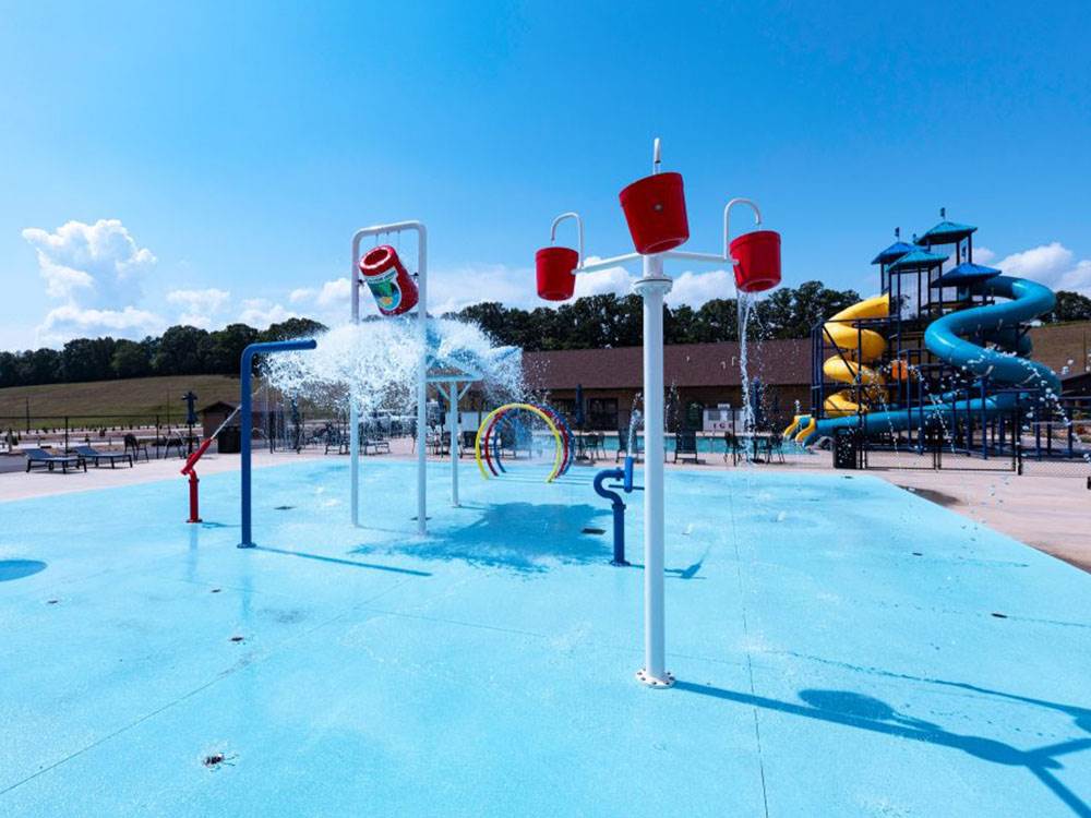The splash pad