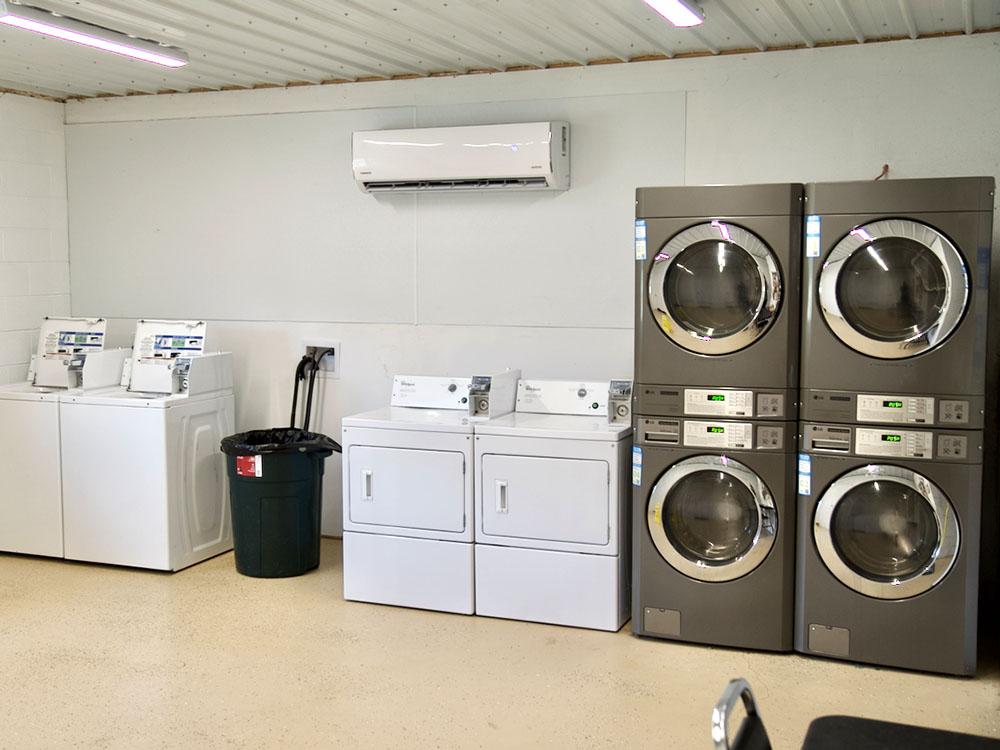 Laundry room at SMITH RIVER RV PARK