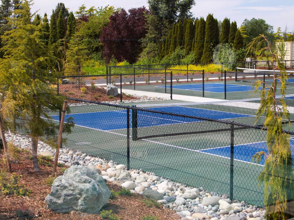 Pickleball courts