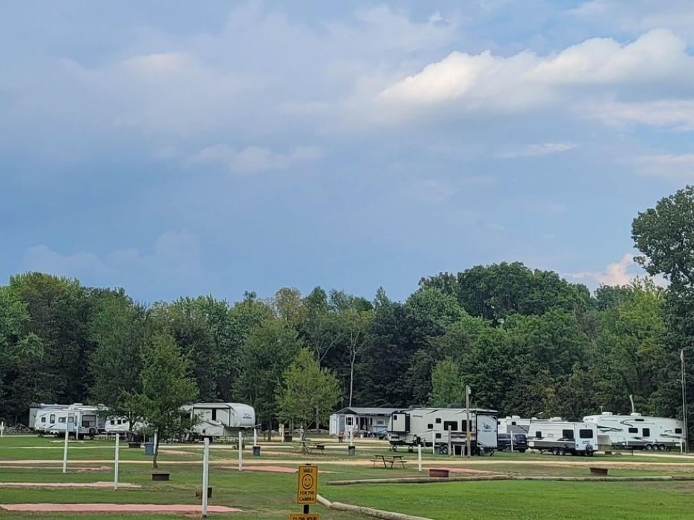 RV sites at INDIAN CAMP CAMPGROUND
