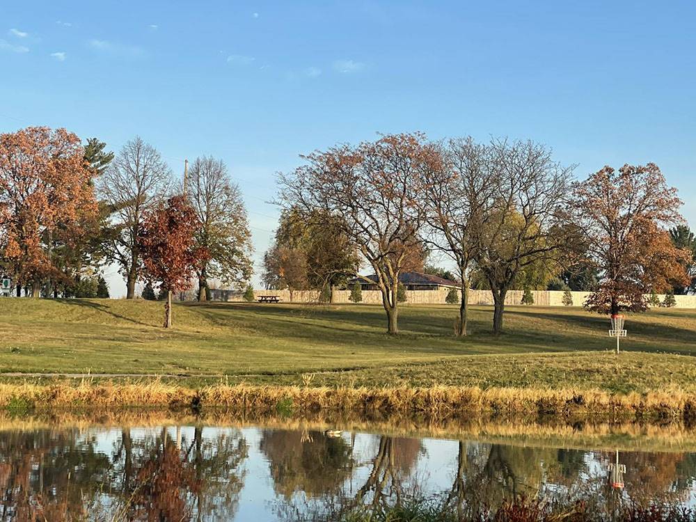 View of the lake