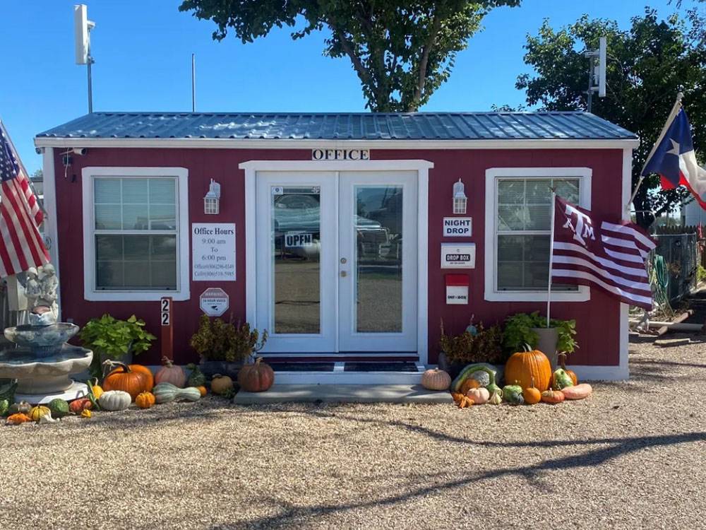 Exterior of the park office