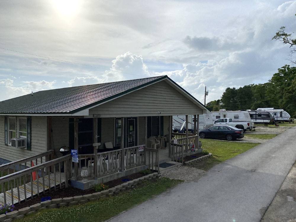 Entrance to the office