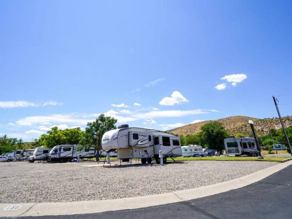 Gravel RV spots