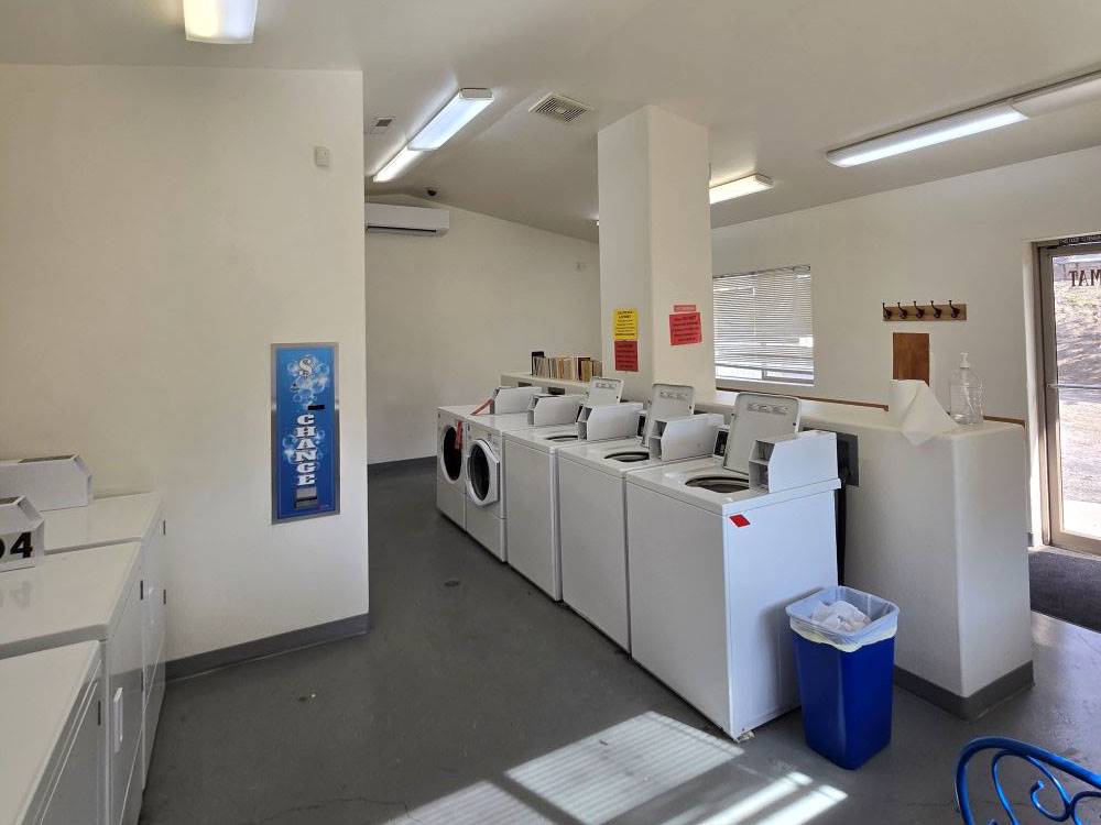 Washers and dryers in the laundry room