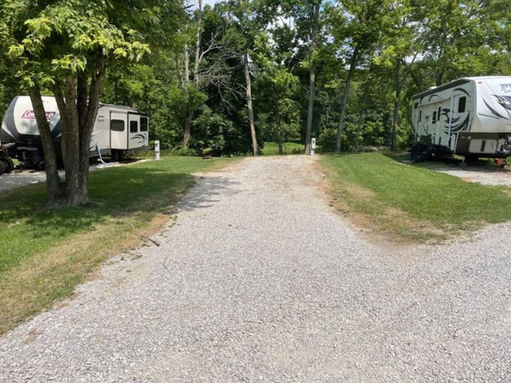 Fork in the gravel road