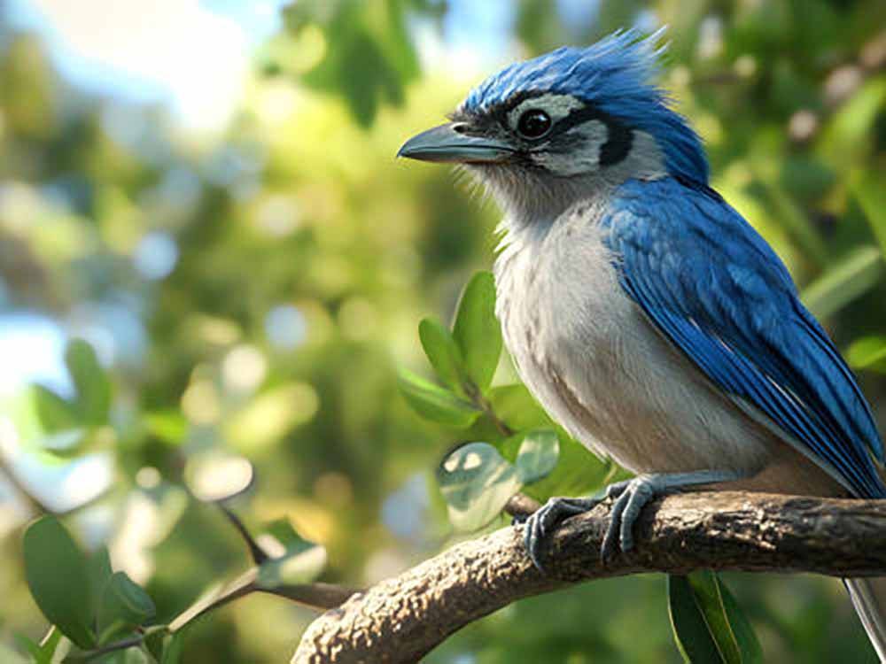 A Blue Jay on a branch
