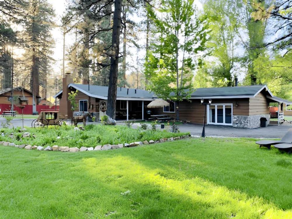 View of park at Grey Squirrel Resort