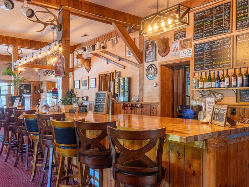The cocktail lounge