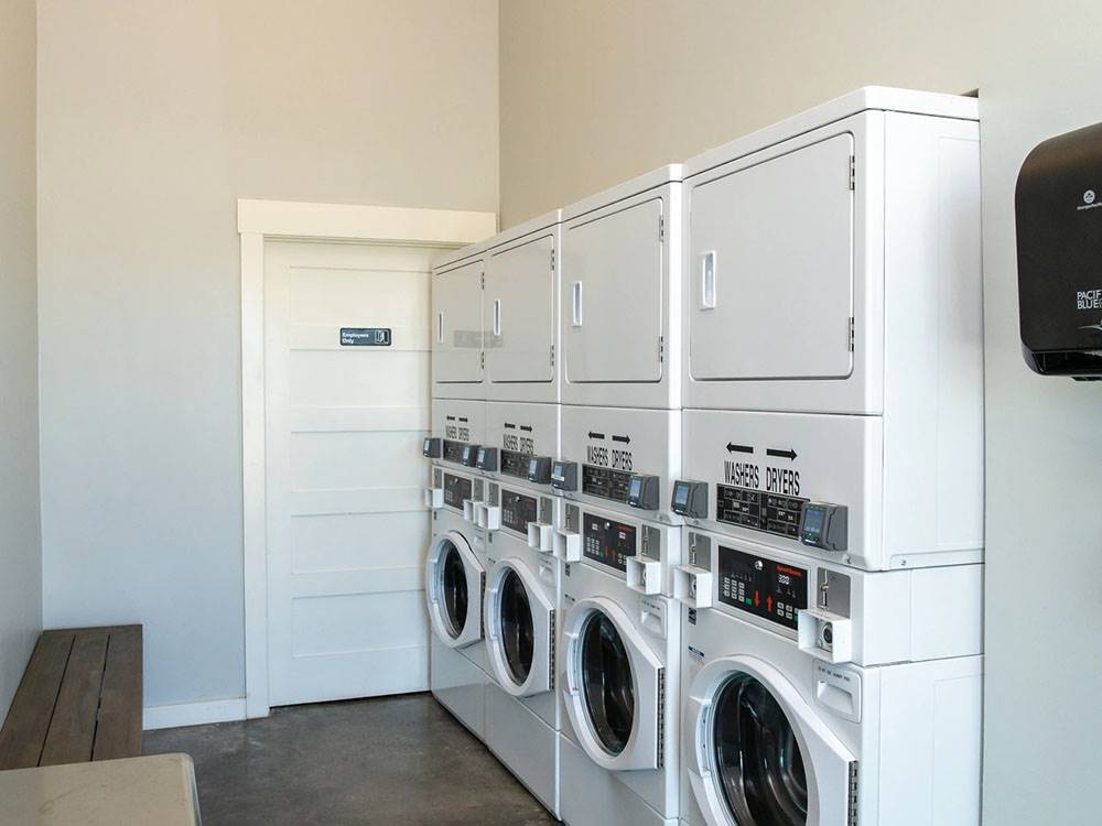 The laundry room