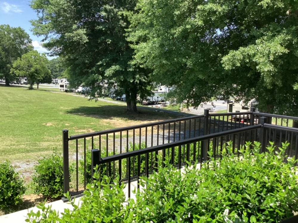 Well landscaped area