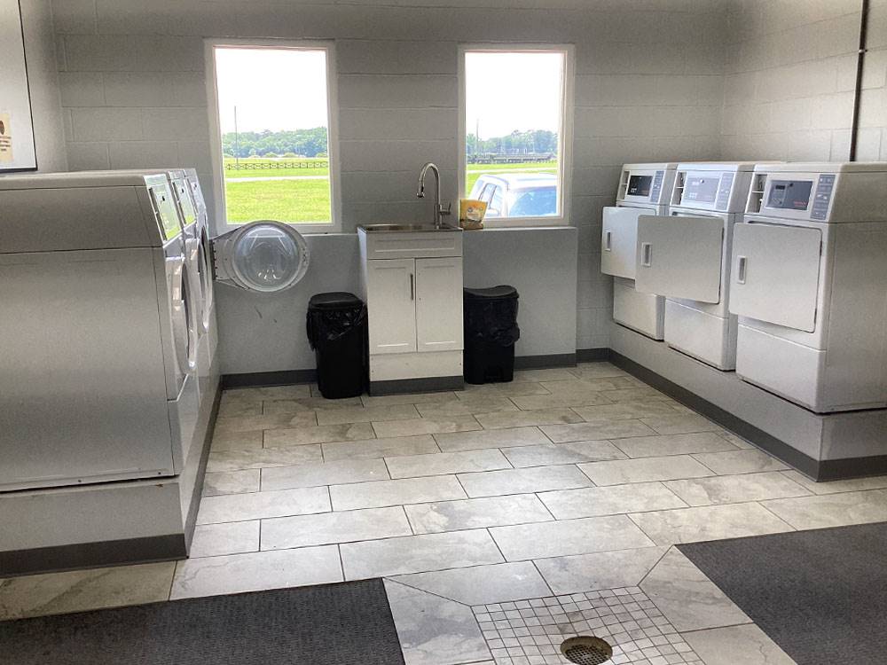 The laundry room