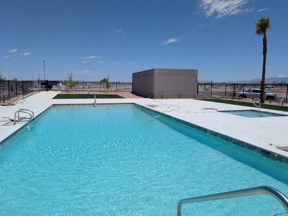 View of the pool
