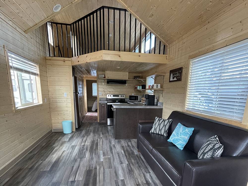 Interior of a rental