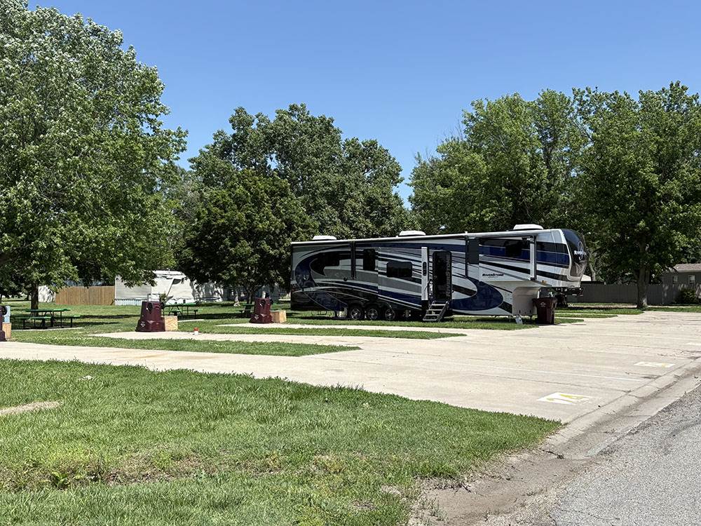 Sites surrounded by grass