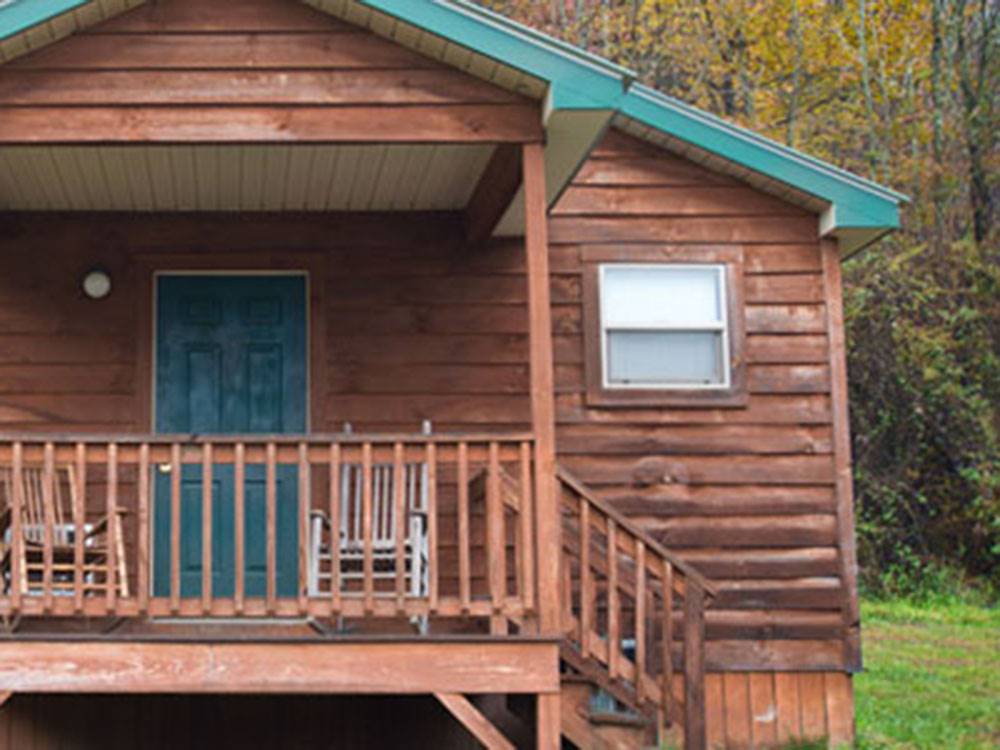 Front porch of a cabin