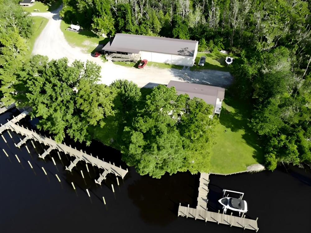 Aerial view of the park