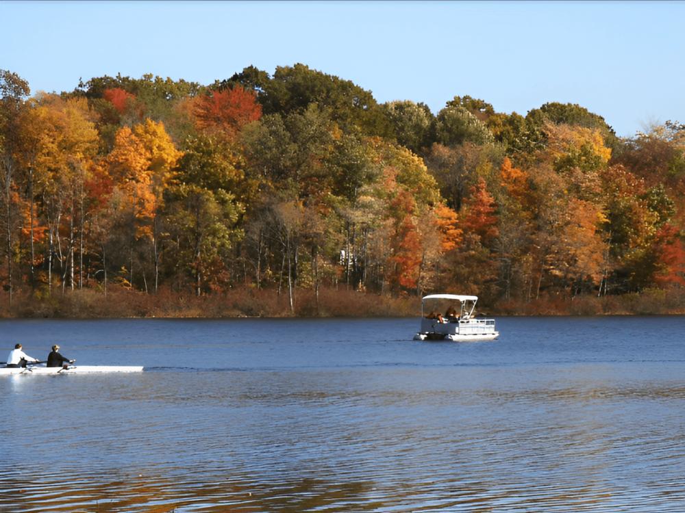 Boats on the lake