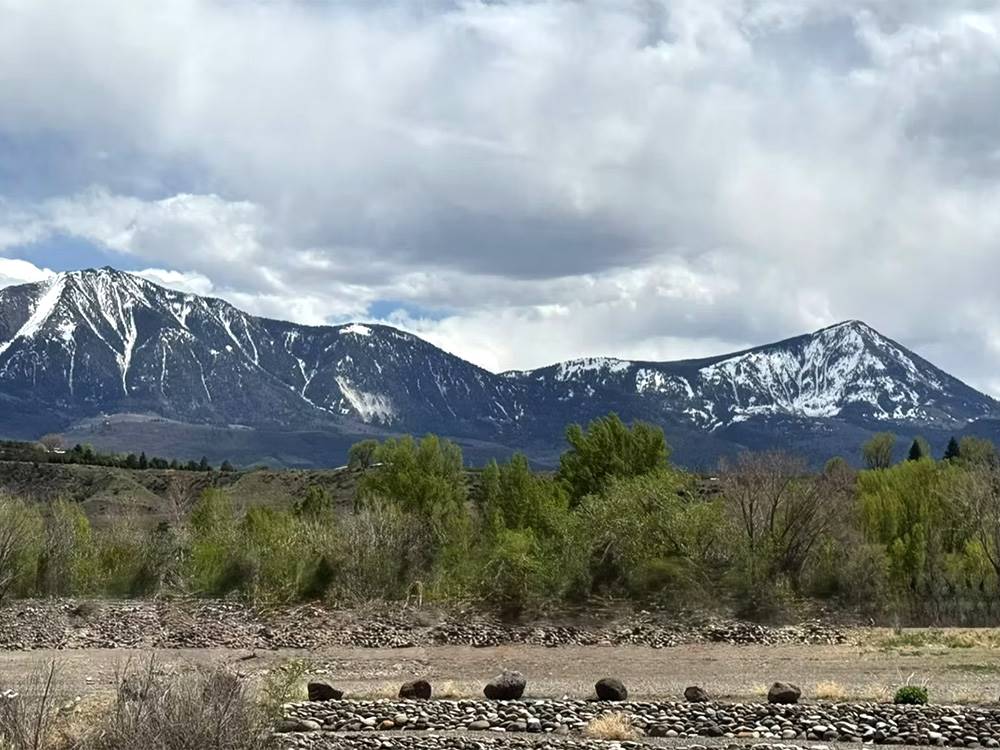 View of the mountains