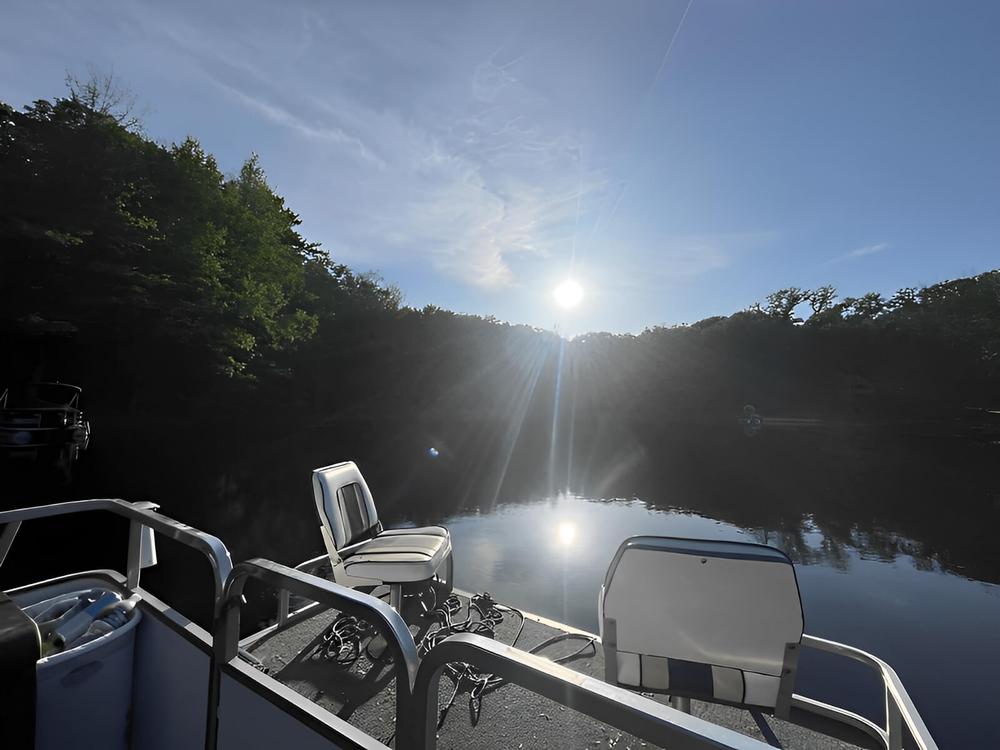 View of lake from a boat