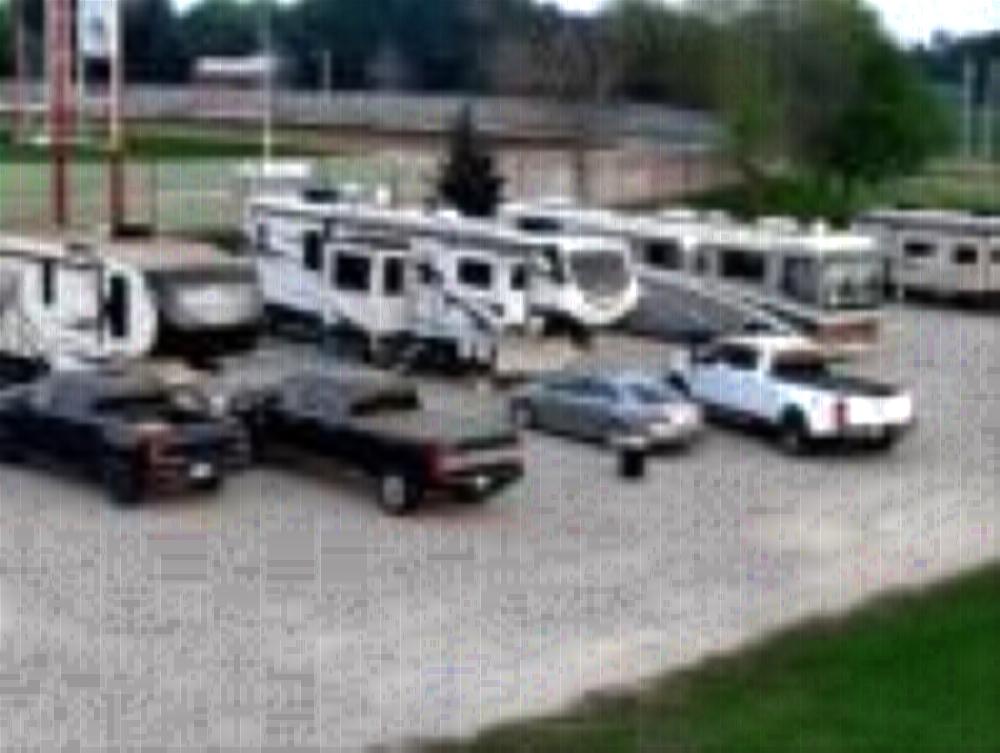 RVs parked at Fairgrounds RV Park