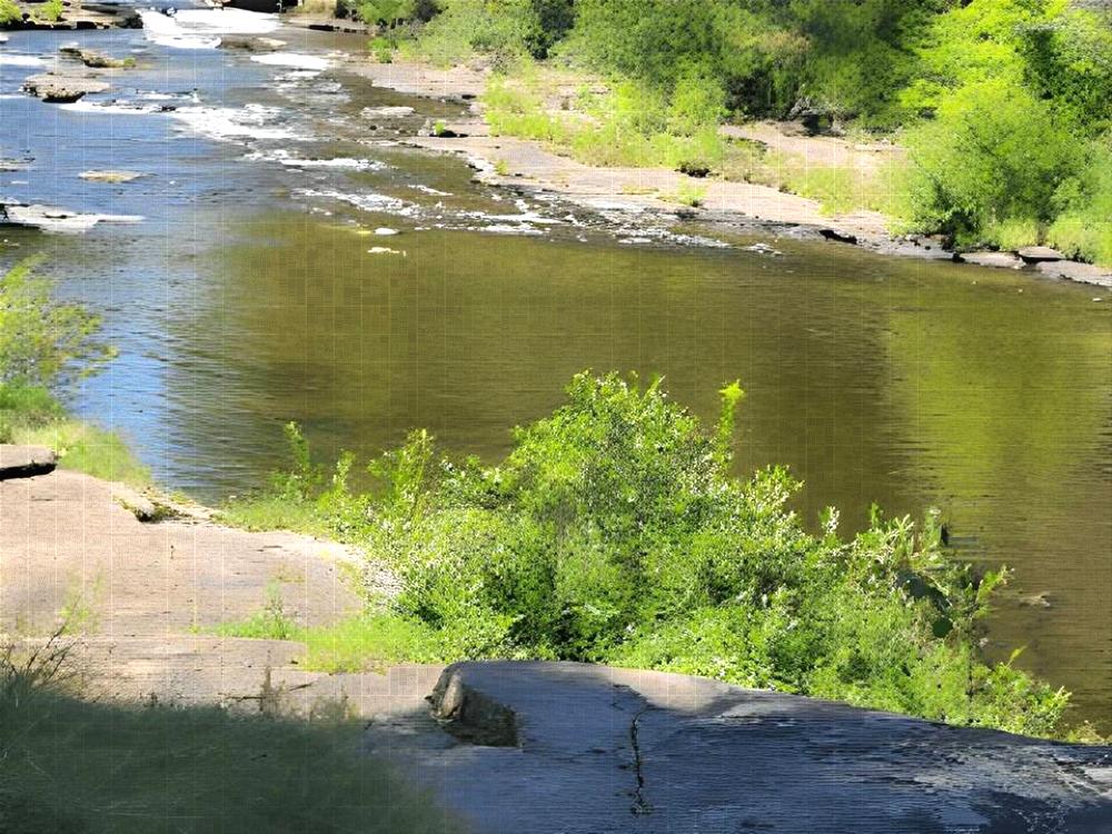 Steam of water at Blue Haven Campground and Resort