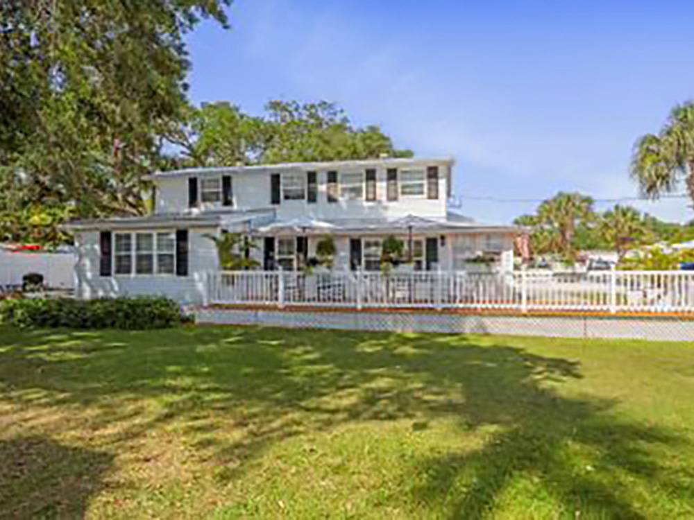 Exterior of the Lodge